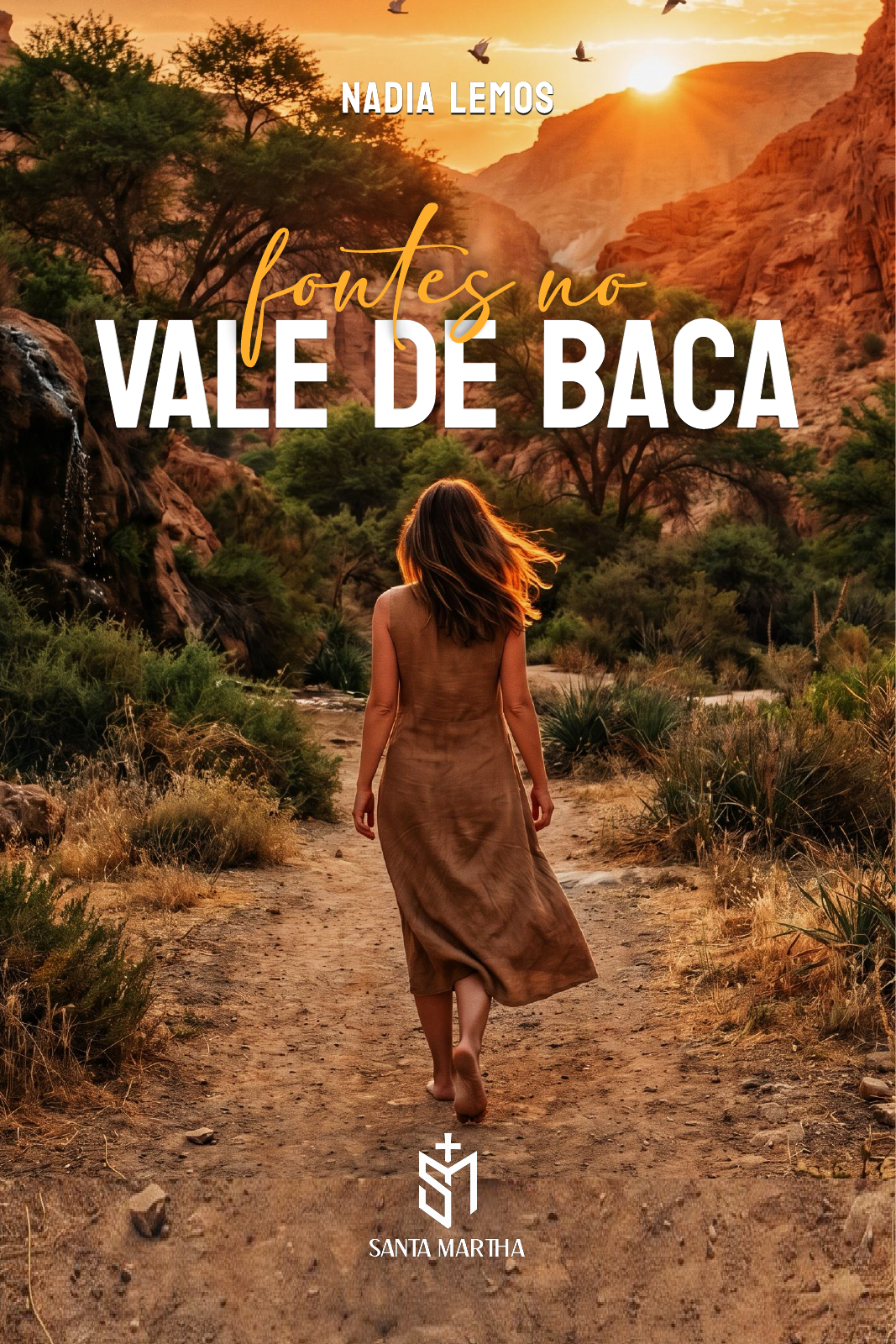 Capa do livro Fontes no Vale de Baca, de Nadia Lemos